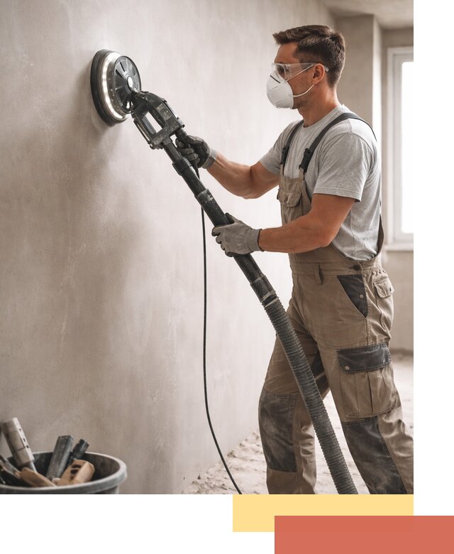 Профессиональная шлифовка стен в Искитиме быстро и качественно