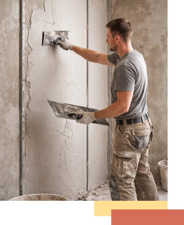 Штукатурка стен гипсовая в Искитиме — качественный и быстрый монтаж