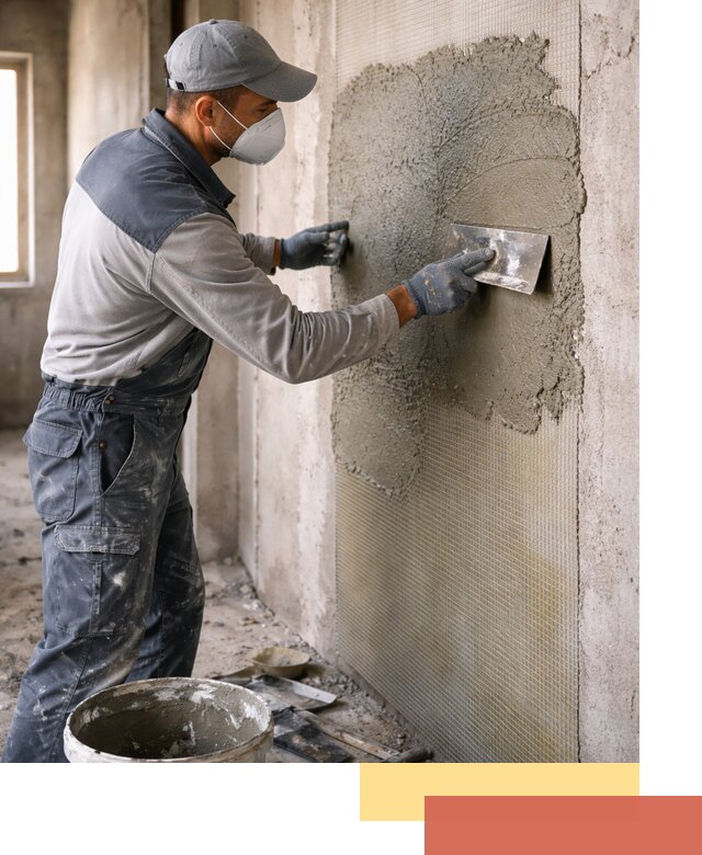 Штукатурка стен по сетке в Искитиме под ключ качественно и быстро