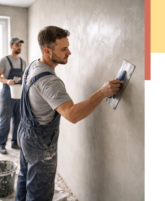 Глянцевание штукатурки стен в Искитиме от 7644 руб. — услуги и затирка | ОТДЕЛОЧНИК-Скм