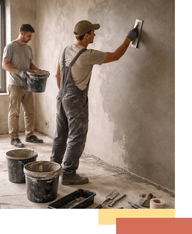 Нанесение микроцемента на стены в Искитиме качественно и быстро