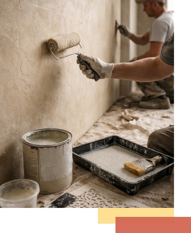 Лессирующая краска для декоративной отделки в Искитиме