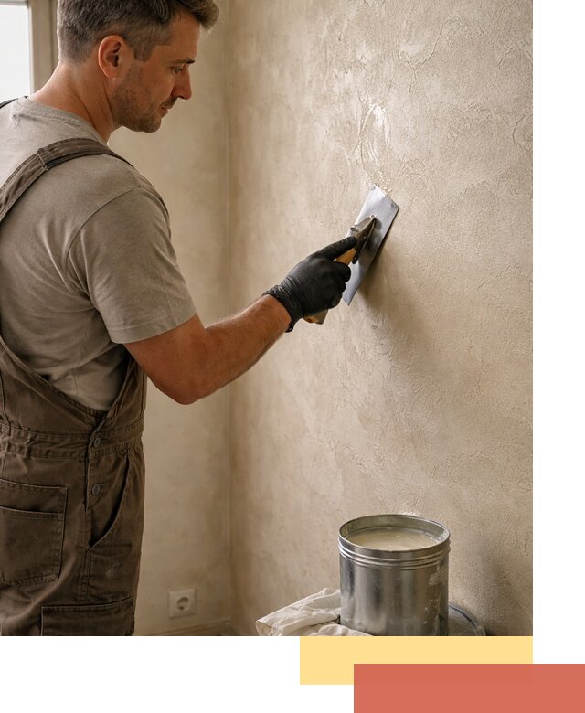 Нанесение воска на штукатурку в Искитиме для защиты и блеска