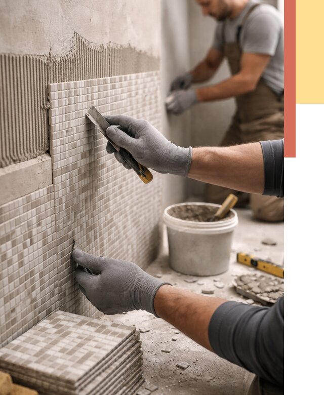 Облицовка стен мозаикой в Искитиме от 3261 руб/м2 — укладка мозаики на стены | ОТДЕЛОЧНИК-Скм