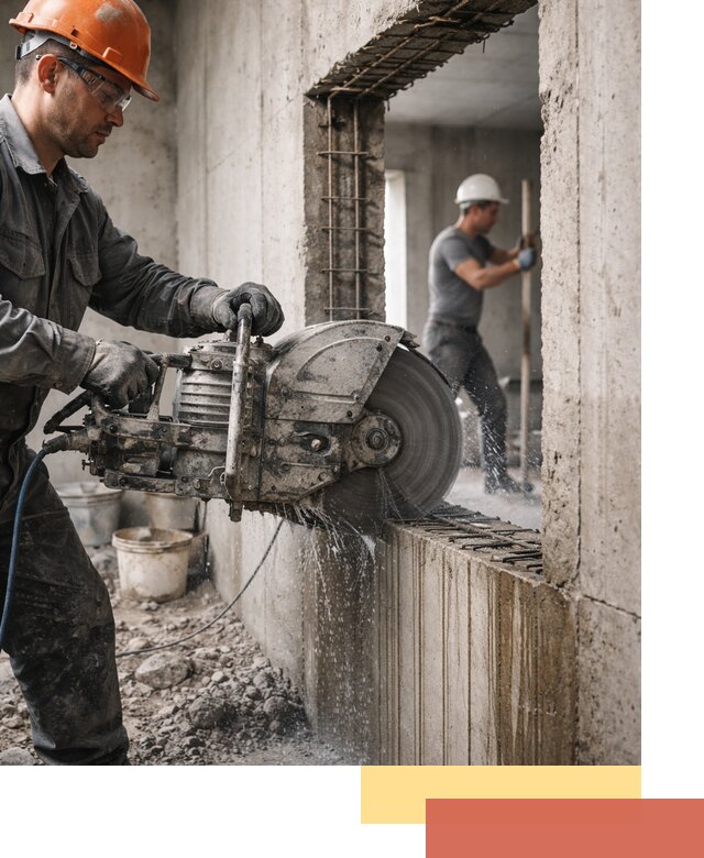 Алмазная резка проемов в Искитиме быстро и точно