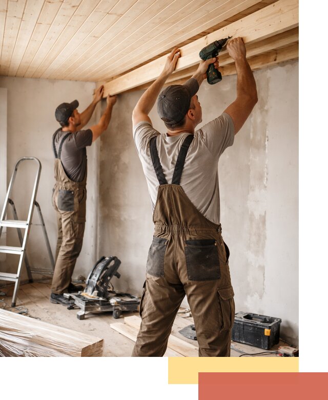 Монтаж потолка из вагонки в Искитиме профессионально и аккуратно