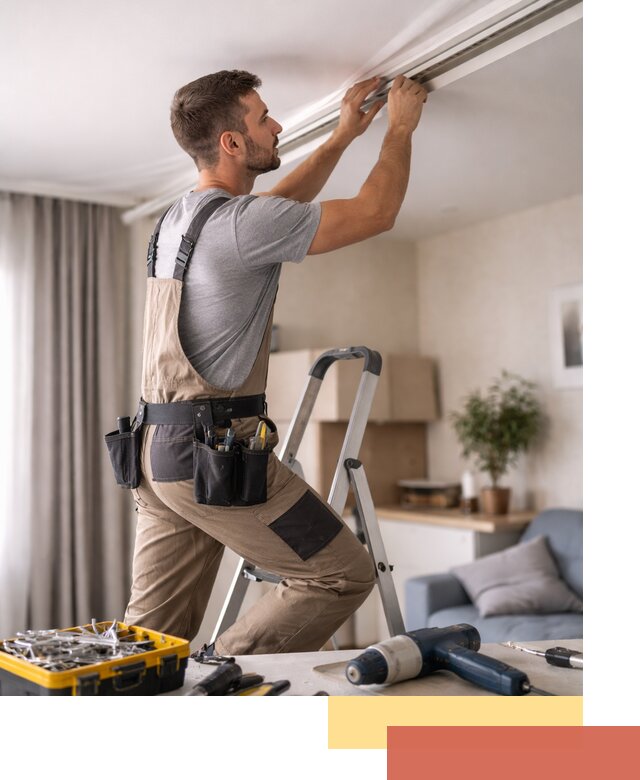 Ремонт натяжных потолков в Искитиме — качественно и оперативно