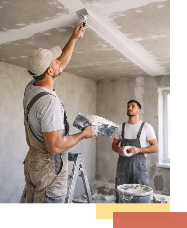 Обработка швов потолка ГКЛ в Искитиме: качественная заделка и шпатлевка