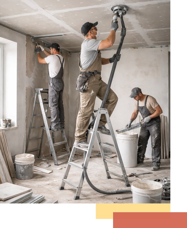 Ремонт потолка из гипсокартона в Искитиме: быстрый и качественный монтаж