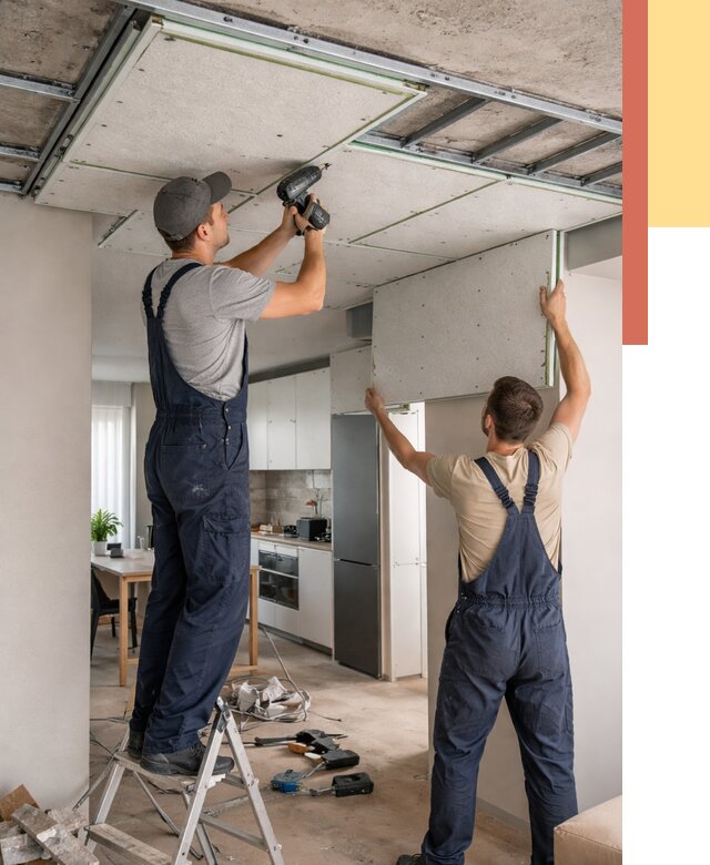 Шумоизоляция потолка панелями зипс в Искитиме от 1886 руб. под ключ | ОТДЕЛОЧНИК-Скм